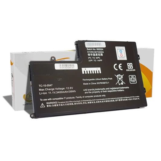 Compatible Laptop Battery for Dell 5547 - TRHFF, Inspiron 5548 Laptops (3400mAh, 3-Cell)