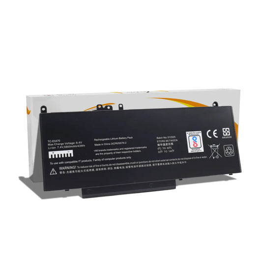 Compatible Laptop Battery for Dell E5470 - Latitude E5450, E5470, E5550, E5570, 6MT4T Laptop (5800mAh, 4-Cell)