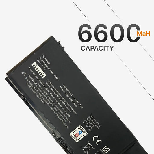 Compatible Laptop Battery for Dell M6500 - Precision M2400 M4400 M6400 Laptops(6600mAh, 9-Cell)