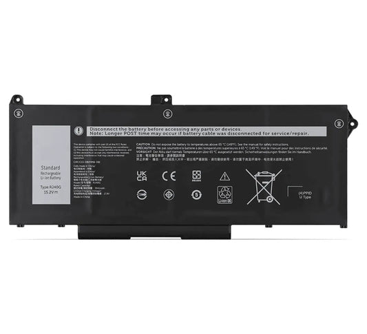 Compatible Laptop Battery for Dell RJ40G - Latitude 5420, 5520, Precision 3560 Laptops (3600mAh, 4-Cell)