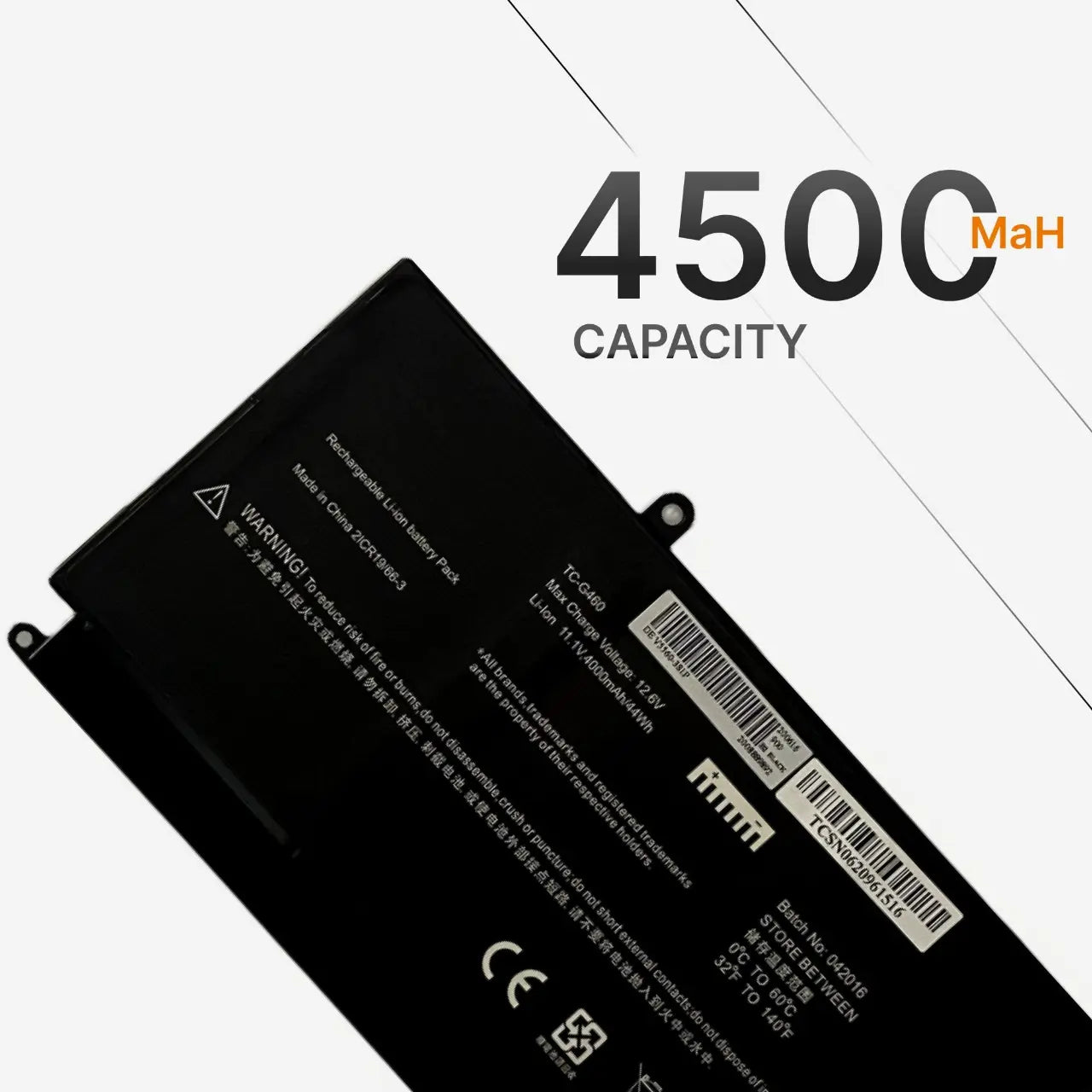 Compatible Laptop Battery for Dell VH748 - Vostro V5460, V5560 Laptop (4500mAh, 3-Cell)