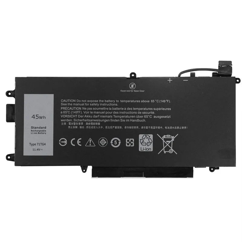 Compatible Laptop Battery for Dell k5xww - N18GG, Latitude E5289 Laptops (4200mAh, 4-Cell)