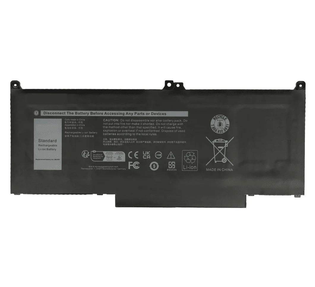 Compatible Laptop Battery for Dell latitude 5300/MXV9V - 7300, Latitude 13 5300 Laptop (7200mAh, 4-Cell)