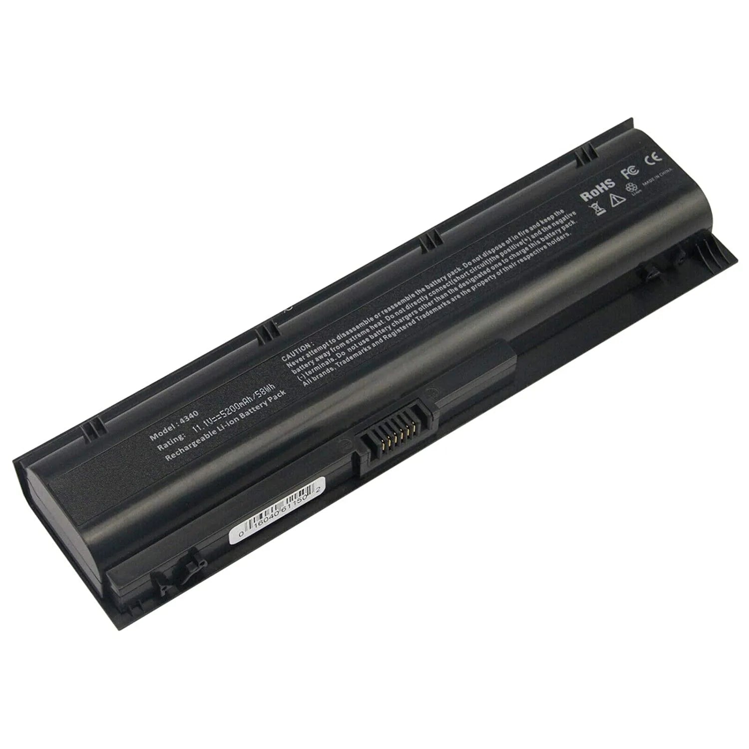 Compatible Laptop Battery for HP 4340s - ProBook 4341s Series Laptops (4000mAh, 6-Cell)