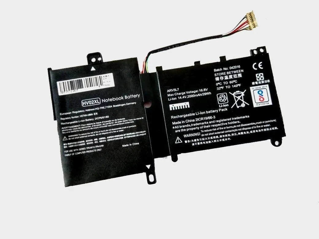 Compatible Laptop Battery for HP 796219-421 - HV02XL, HSTNN-UB8N, HSTNN-LB6P, Pavilion X360 11-K Series Laptops (3400mAh, 2-Cell)