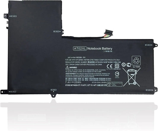 Compatible Laptop Battery for HP AT02Xl - elitepad 900 Laptop (3500mAh, 2-Cell)