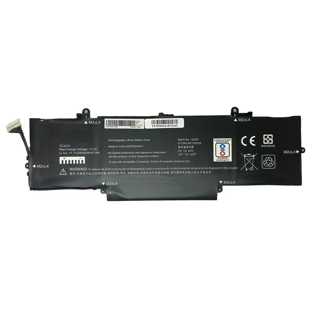 Compatible Laptop Battery for HP BE06XL - HSTNN-1B7V, Elitebook 1040 G4 Laptop (5400mAh, 6-Cell)