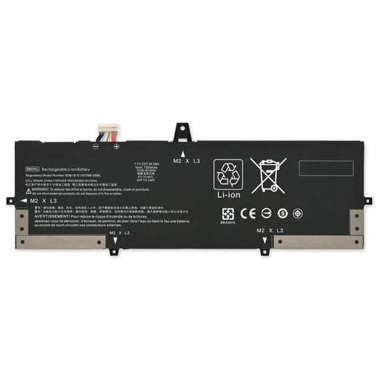 Compatible Laptop Battery for HP BM04XL EliteBook x360 1030 G3, HSTNN-UB7L (7.6V, 56.2Wh)