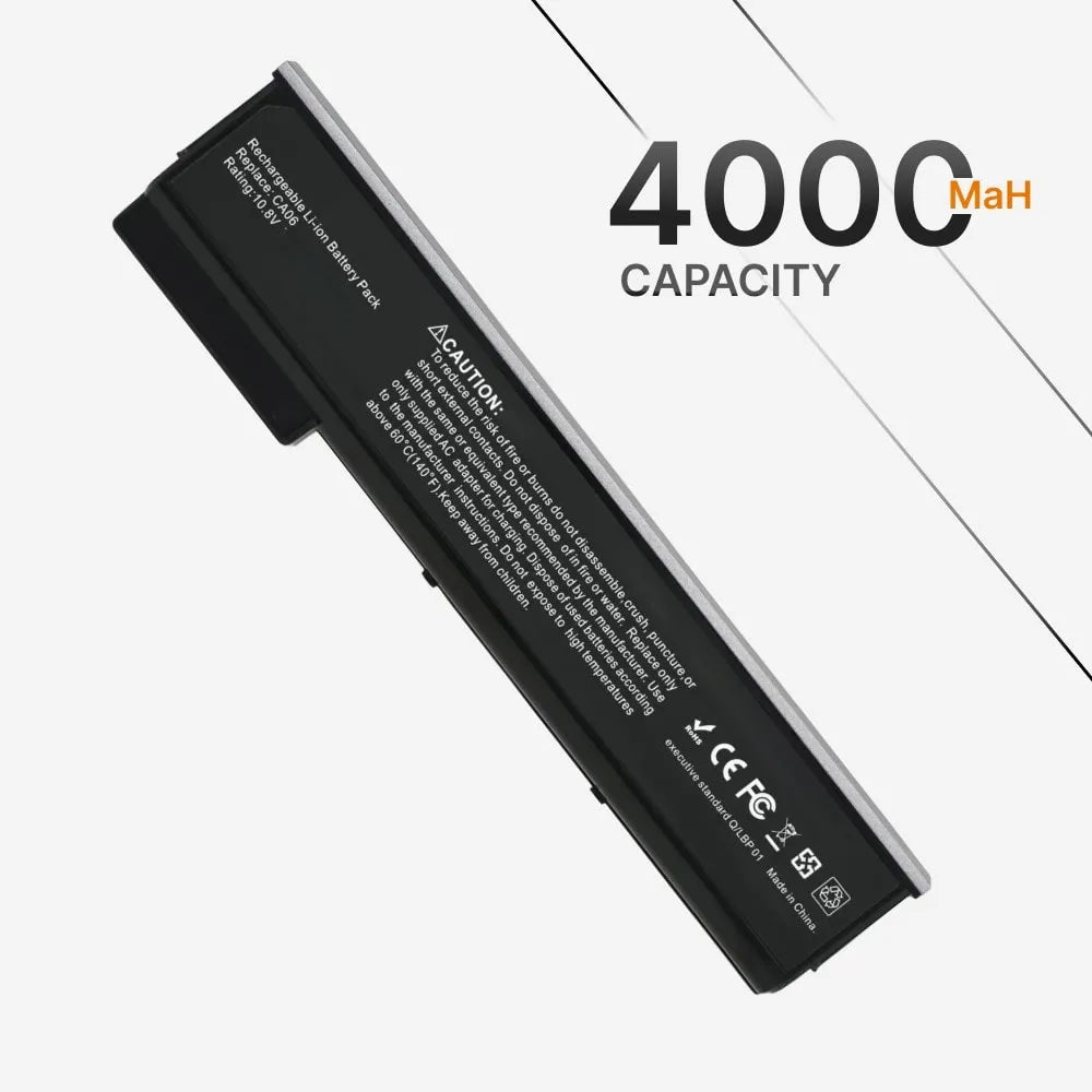 Compatible Laptop Battery for HP CA06 - CA06XL, CA09, HSTNN-DB4Y, HSTNN-LB4Z Laptops (4000mAh, 6-Cell)
