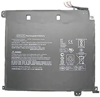 Compatible Laptop Battery for HP DR02XL - HSTNN-IB7M, 859027-121, 859357-855 Laptop (3600mAh, 2-Cell)