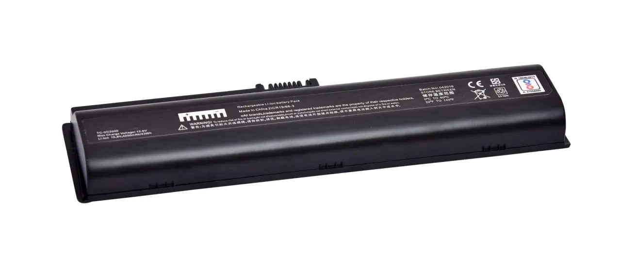 Compatible Laptop Battery for HP DV2000 - Pavilion DV2300, DV2400 Series Laptops (4000mAh, 6-Cell)