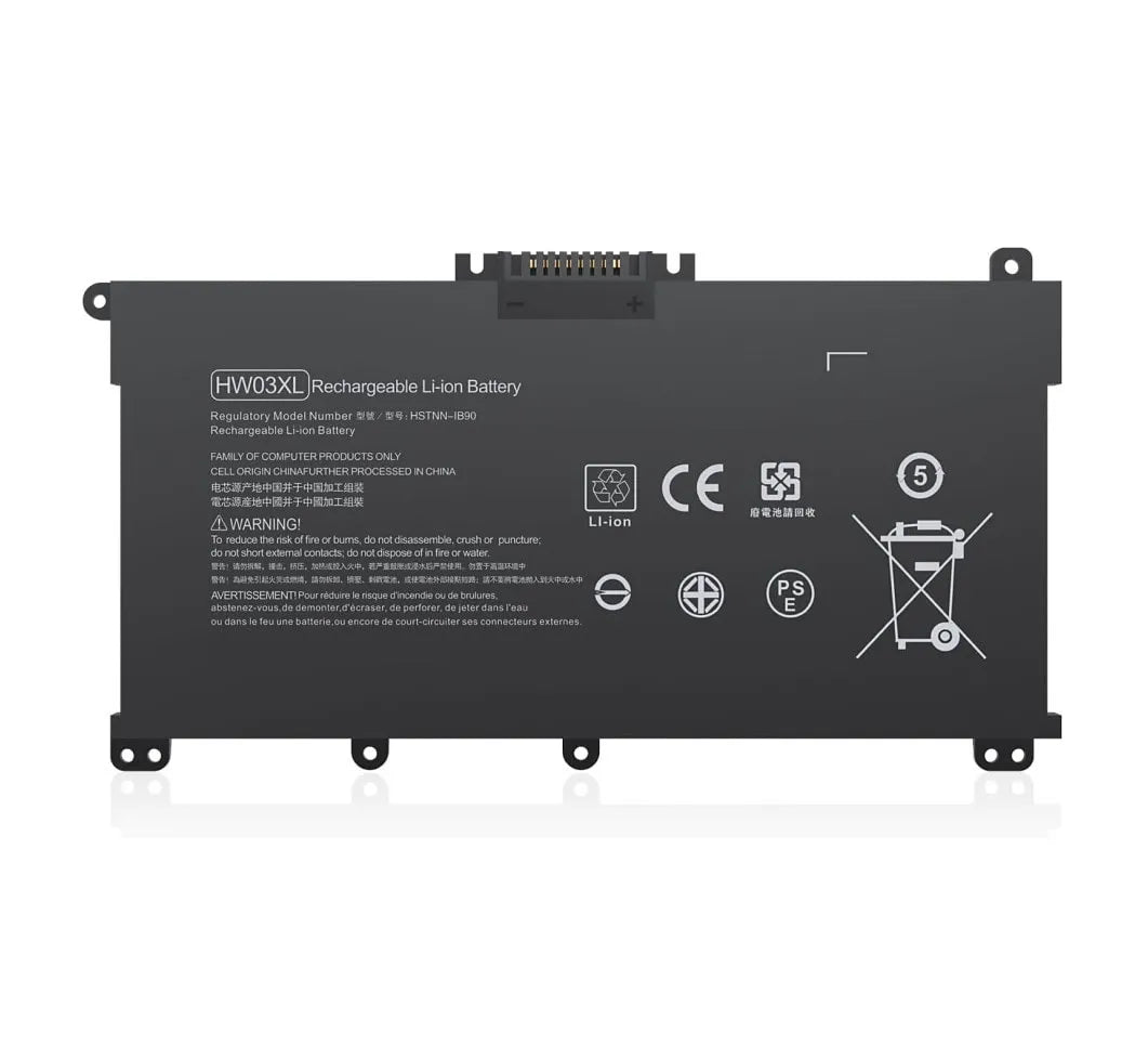 Compatible Laptop Battery for HP HW03XL, HSTNN-DB9Y, HSTNN-IB90, Pavilion 15-EG, Pavilion 15-EH Series Laptops (4150mAh, 3-Cell)
