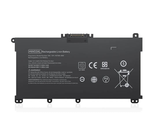 Compatible Laptop Battery for HP HW03XL, HSTNN-DB9Y, HSTNN-IB90, Pavilion 15-EG, Pavilion 15-EH Series Laptops (4150mAh, 3-Cell)