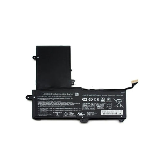 Compatible Laptop Battery for HP NU03XL - HSTNN-UB6V, 843536-541 Laptops (3400mAh, 3-Cell)