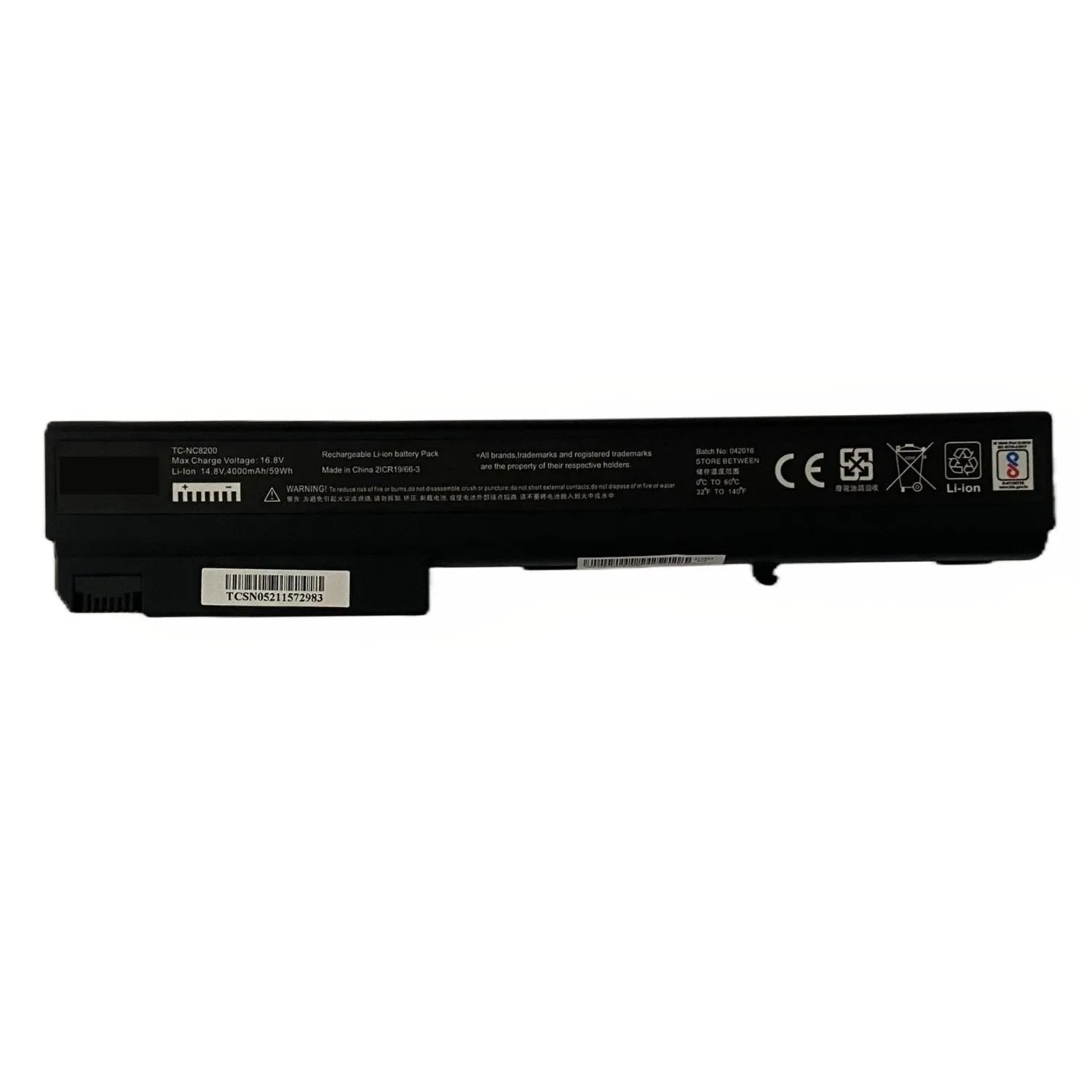Compatible Laptop Battery for HP NX7400 - Business Notebook 7400, 8200, 8400 Series Laptops (4000mAh, 6-Cell)