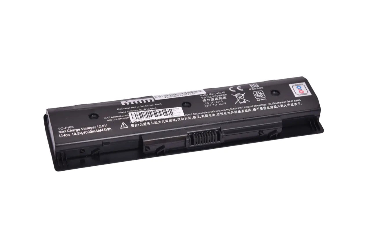 Compatible Laptop Battery for HP PI06 - P106, PI09, Envy 15 Series, ENVY M7 Series Laptops (4000mAh, 6-Cell)