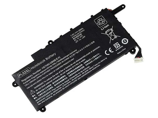 Compatible Laptop Battery for HP PL02XL - TPN-C115, Pavilion 11-N000SNX, Pavilion X360 310 G1 Laptops (3500mAh, 2-Cell)
