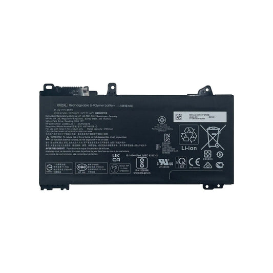 Compatible Laptop Battery for HP RF03XL- Pavilion x360 14 Convertible, ProBook 455 G7 Laptop (3500mAh, 3-Cell)