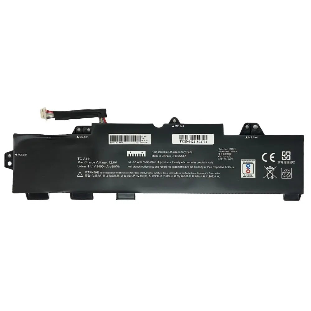 Compatible Laptop Battery for HP TT03XL - HSTNN-LB8H, HSTNN-DB8K Laptops (4400mAh, 3-Cell)