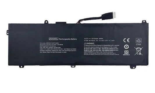 Compatible Laptop Battery for HP ZO04XL - ZO04, Zbook Studio G3 Series Laptop (3400mAh, 4-Cell)