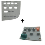 Control Panel Rubber + Sticker For HP Laserjet M1005 (SET)