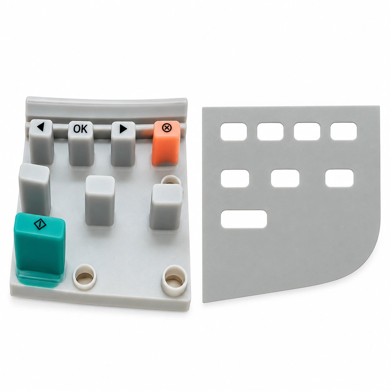 Control Panel Rubber + Sticker For HP Laserjet M1005 (SET)