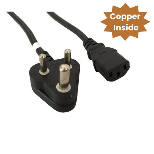 Premium Quality Power Cord 14/40 6mm 1.5 Meter Length For Desktop Gaming PC