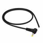 DC Power Pin L Shape 2.5mm x 0.7mm 