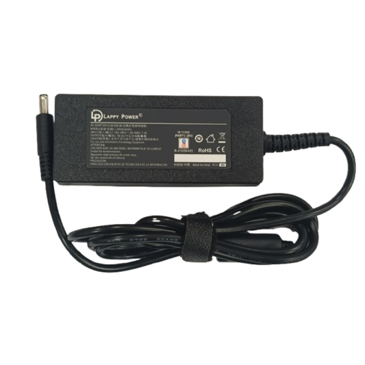 Laptop Adapter compatible for DELL (45W 2.31A 19.5V) Small Pin - 4.5mm x 3.0mm Pin | Suitable for XPS 13 9343, Inspiron 15 3552, 5368