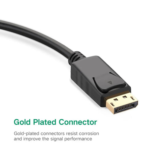 DP to VGA Adapter DP male to VGA Female Converter up to 1920x1080 @60Hz