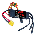 60A 2-6S Brushless ESC With 5V/6A SBEC with XT60 & 3.5mm Plug For RC Drones