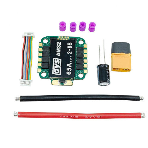 AM32 65A 4-in-1 2-8S Brushless ESC For FC FPV Freestyle Drone Quadcopter