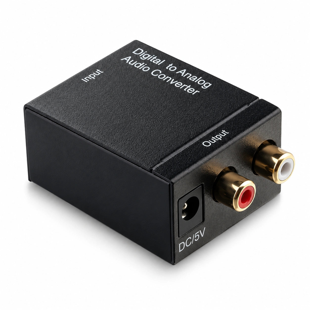 Digital to Analog RCA Audio Converter Adapter