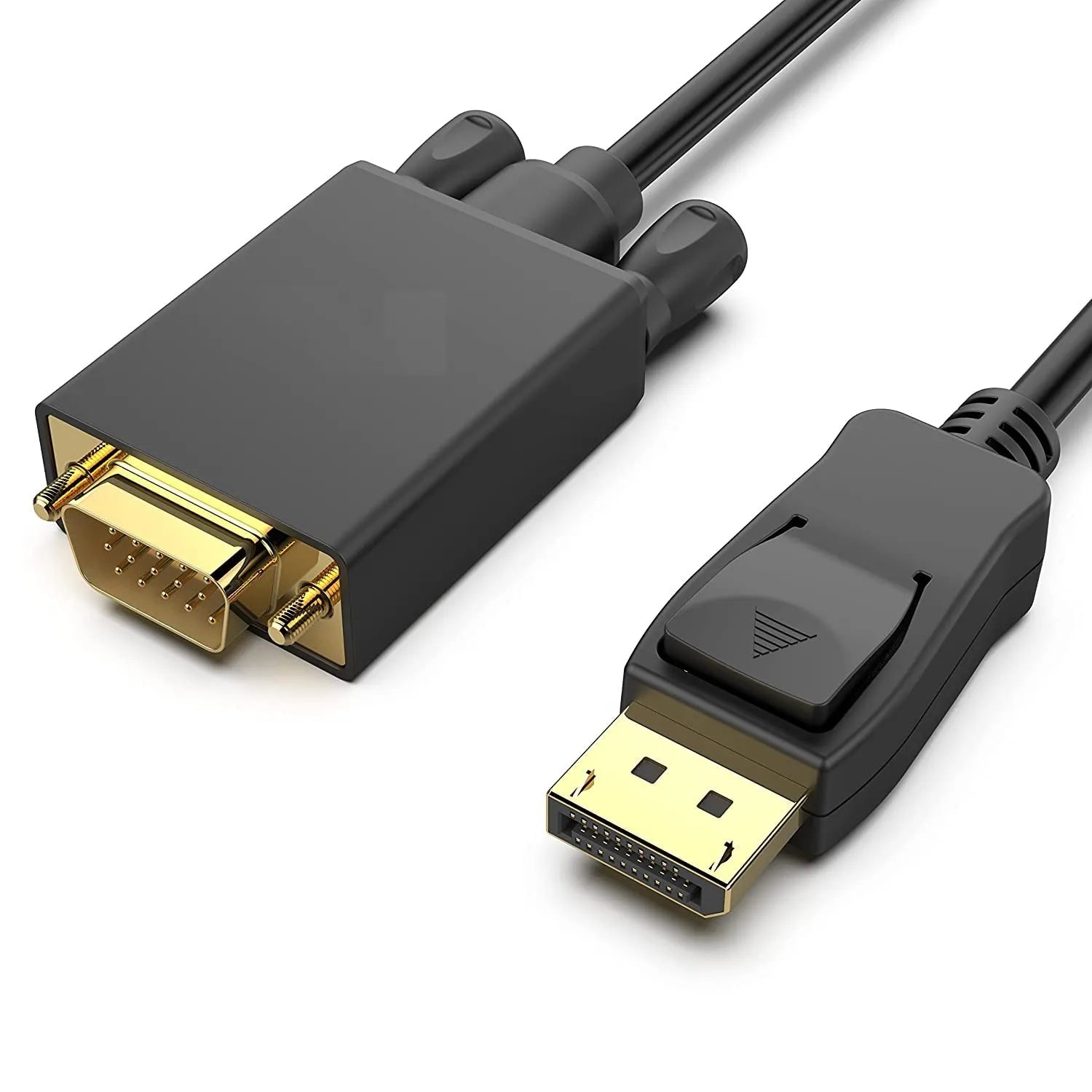Display Port Male To VGA Male Cable