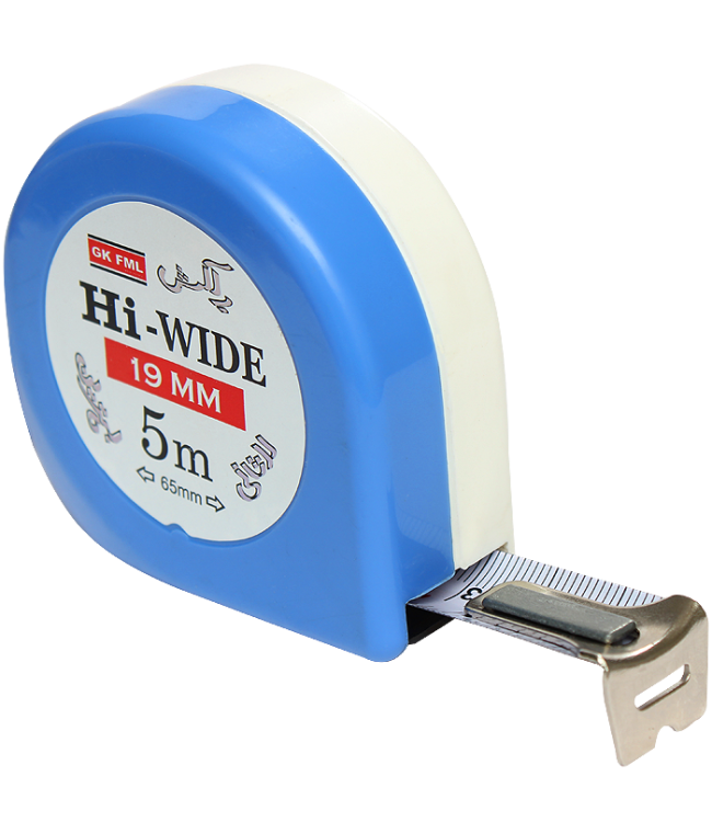 Hi-Wide Measurement Tape - 5 Meter / 65mm
