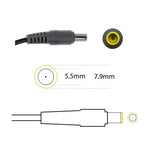 90W Laptop Adapter Compatible for Lenovo ThinkPad T410, T61, R60, W510, X201 Series (20V, 4.5A) (Power Cord Included)