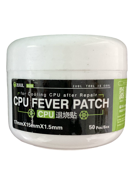 2UUL SC02 Pre-Cut Thermal Silicone Pads 12x12x1.5mm 100Pcs/Box