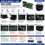 ECU Card For HP Laserjet M 126 128fn Printer