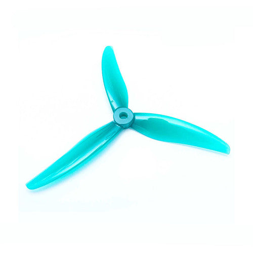 129mm 3 Blade Freestyle 3S Propeller 5mm Shaft Pitch 3" Green (2 Pair CW+CCW)