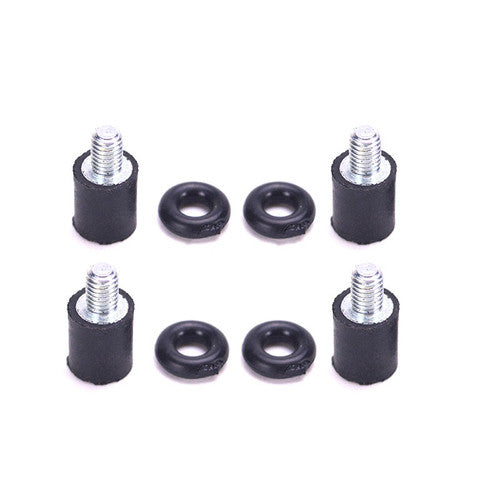 4pc M3x7+4.5 M3 Rubber Anti Vibration Damping Screws with Shock-absorbing Ring