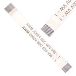 12 Pin 0.5mm Pitch 60mm Same Side Connection FFC Ribbon Flexible Flat Cable