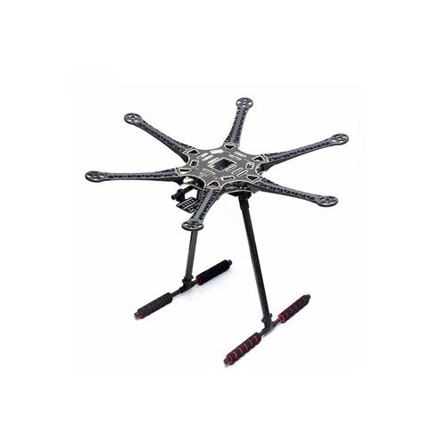 S550 Hexacopter Frame Kit with Unfoldable Landing Gear for FPV