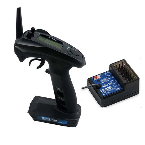 FS-GT5 - 6Ch AFHDS RC Transmitter with FS-BS6 Receiver for RC Car Boat