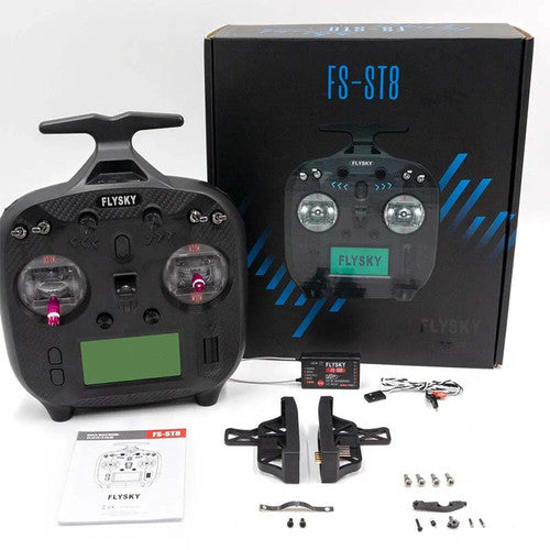 FS-ST8 - 2.4G 10ch Ant RGB Radio Transmitter with FS-SR8 Receiver