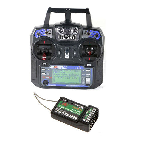 FS-i6 2.4G 6CH AFHDS 2A PWM Transmitter With FS-iA6B Receiver