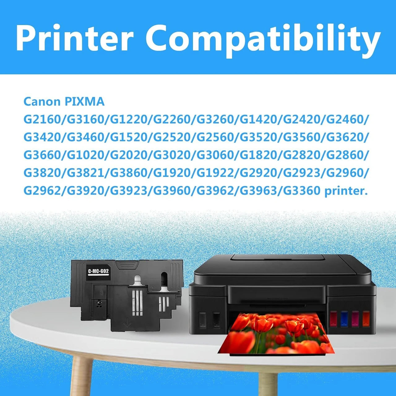 C-MC-G02 Ink Maintenance Box For Canon G2020 G2160 G3160 G2260 G570 G670 Printer