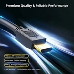 LappyPower Premium 4K Male HDMI to HDMI Cable (1.8m)
