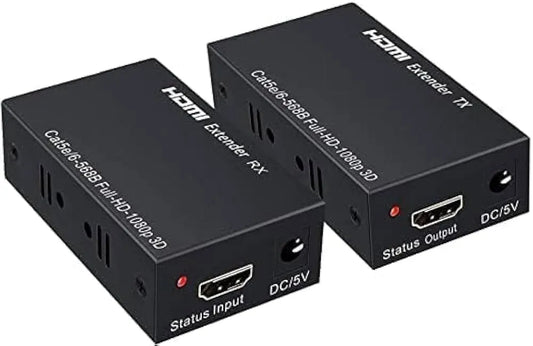 HDMI Extender supports upto 60 Meter