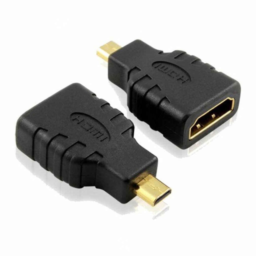 HDMI Female to Micro HDMI Male Adapter, Suit for Raspberry Pi 4B