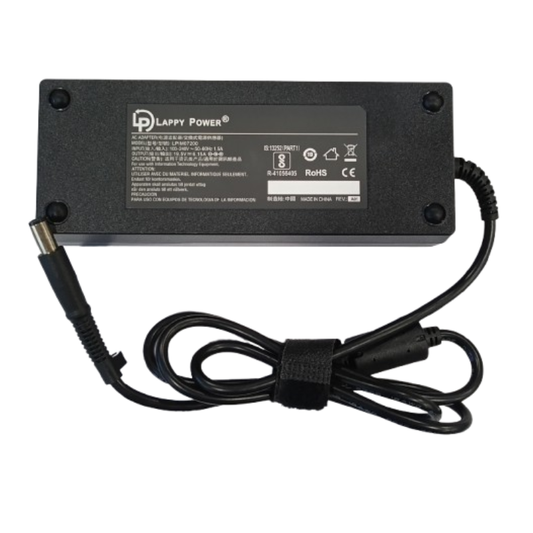 Laptop Adapter compatible for HP (120W 6.15A 19.5V) Big Pin - 7.4mm x 5.0mm Pin | Suitable for HP Elite Series & Compaq Series